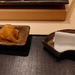 くろ﨑 - ガリ、指拭き