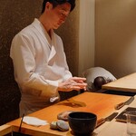 くろ﨑 - 大将の握り