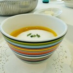 SIMOSE French Restaurant - 季節野菜の小さなスープ