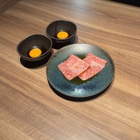 東京焼肉 黒木 - ザブトンの焼きすき