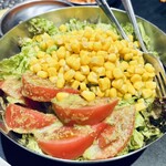 焼肉の店 秀 - コーンサラダ
