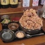 ひなたかなた - 唐揚丼 特盛(2000円)　※30分以内完食で無料