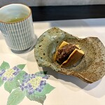 寿し肴和志 - ◉ デザートどら焼き　（お店からのサービス❤️）
      　☘️甘さを抑えた甘味で嬉しかったです！