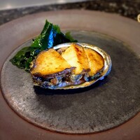 鉄板焼 花 - アワビステーキ