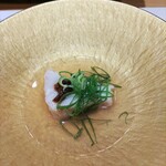 鮨 海心 - クエの汁物