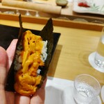 鮨 海心 - ウニ