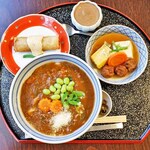 カフェテラスぶなのき - カレー饂飩御前