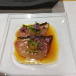 鮨 海心 - シマアジ