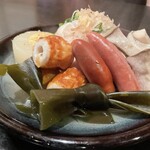 はやし - 料理写真:おでん盛り合わせ800円