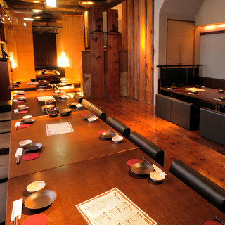 新年会！各種ご宴会も！ゆったり個室＆フロア貸し切り〇！