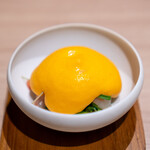 レストラン エンヌ - 金沢港の甘海老の昆布のマリネ