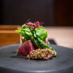 レストラン エンヌ - 能登の中田洋助さんのメジマグロ