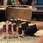 たでの葉 - 鰻の筒焼き
      これもたでの葉さんの名物料理！