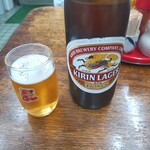 森田食堂 - 麒麟ラガー大瓶
