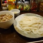 とき - 武蔵野肉うどん。