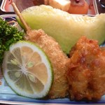 日本料理　岡崎 - フライとフルーツ