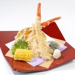 ずわいがにととうもろこしの天婦羅