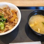 松屋 - ねぶた漬け牛めし並盛