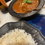 AHILYA INDIAN RESTAURANT - マトンローガンジョシュとクミンライス