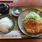 とんかつ石亭 - ロースカツ定食（松）