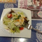 マハトマ - ビリヤニプレートに付いてくるサラダ。