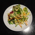 たんどーる - サラダ（カレーと野菜とご飯のセット）