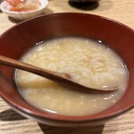 新橋貝介 - そのお鍋の雑炊