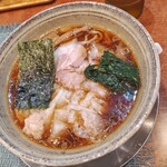 らーめん梶原 - ワンタン醤油らーめん