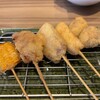 おでんと串カツ つきみ - 串カツ5種盛り