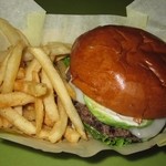Mahaloha Burger - 2014年のアボカドスライスチーズ･コンボ＄10.95