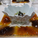 トゥ・ラ・ジョア - 2014.09　ディナー　源助大根のサフラン風味