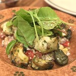 305280897 - つぶ貝とスペルト小麦のサラダ