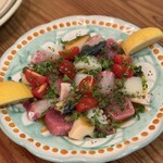 305280895 - プーリア風　天然魚介の盛り合わせ　