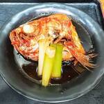 味処 まるたか - きんめ煮付け