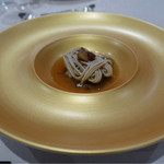 トゥ・ラ・ジョア - 2014.09　ディナー　和牛モンブラン