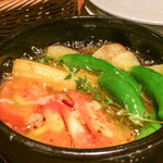 スペインバル マタドール - 野菜のアヒージョ