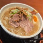 節系とんこつらぁ麺　おもと - 