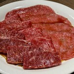焼肉あきら - ロース(カメノコ)
      上ロース(シンシン)