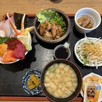 亜麻色 - 上海鮮丼定食