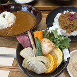 鎌倉野菜カレー かん太くん - 欲張り～！
