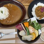 鎌倉野菜カレー かん太くん - 【欲張りセット　ドリンク付き】【2辛】