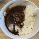 じゅうじゅうカルビ - 黒カレー