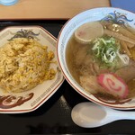 305307062 - 塩ラーメンチャーハンセット