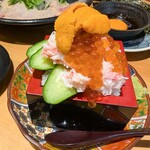 鮮魚to旬菜 幸 - マス盛り（豪華3兄弟） ¥1,399