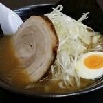 ラーメン翔 - ネギラーメン（太麺）