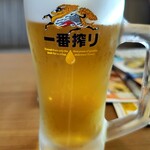 夢庵 - 生ビール