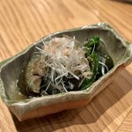 魚ト日本酒あたらよ - ・熊本 茄子の冷製揚げ煮浸し 380円