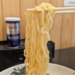 食堂 はせ川 - 多加水中太麺　絶品
