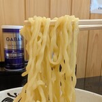 食堂 はせ川 - ツルツル感マックスの中太麺