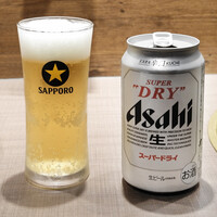 焼肉　福々 - ランチビール